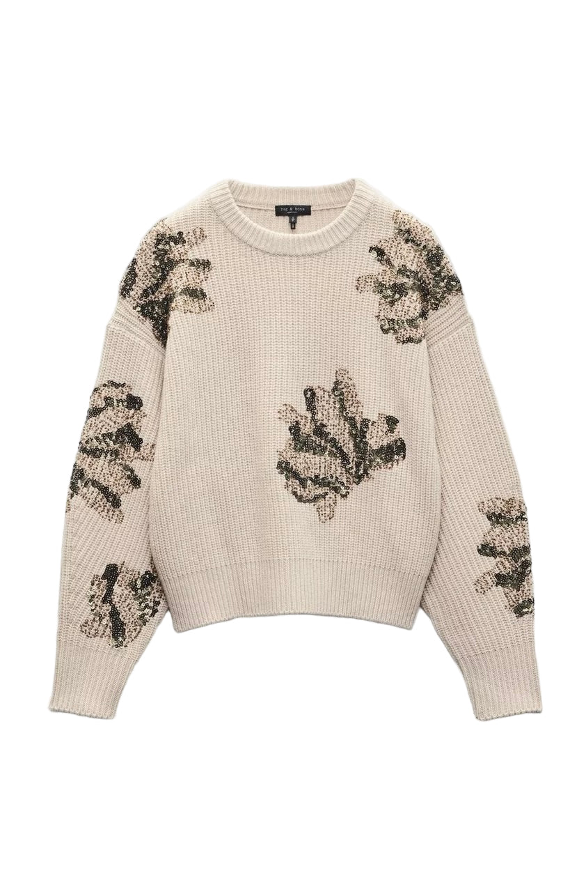 JULIE SEQUIN WOOL SWEATER
sassanova