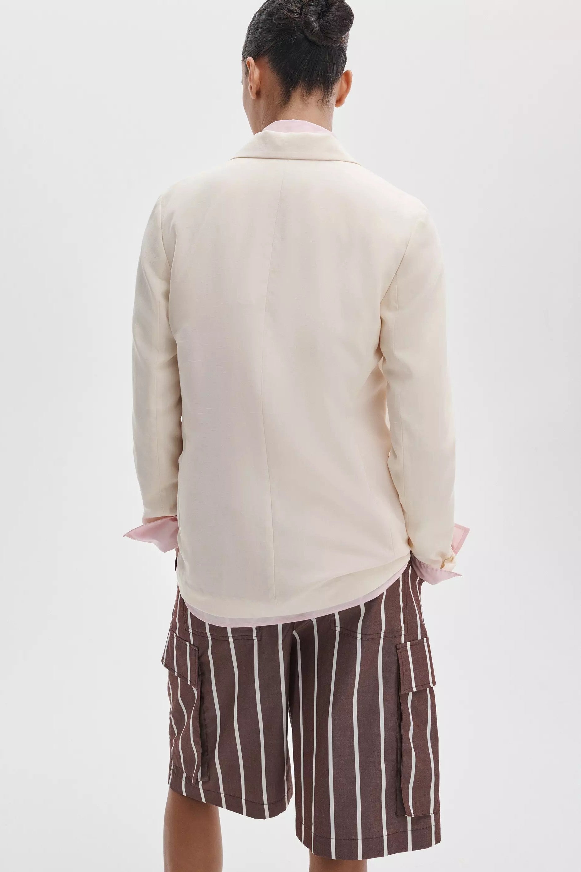 JENNIE LINEN BLAZER - Jackets - Sassanova