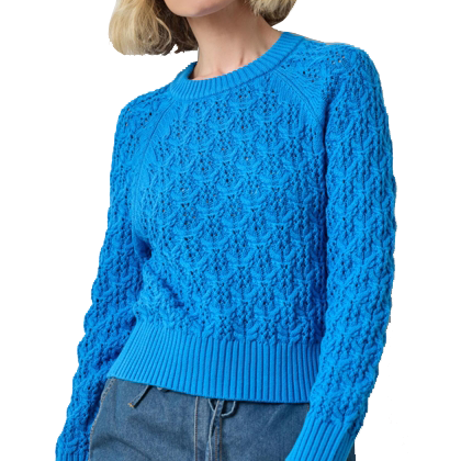 EASY SLV RAGLAN SWEATER (PA3215) - Sassanova