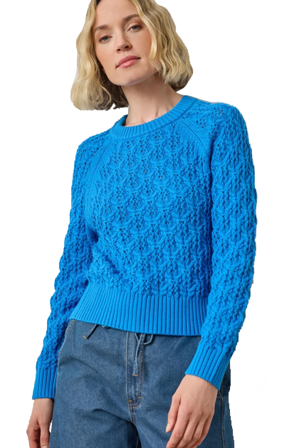 EASY SLV RAGLAN SWEATER (PA3215) - Sassanova