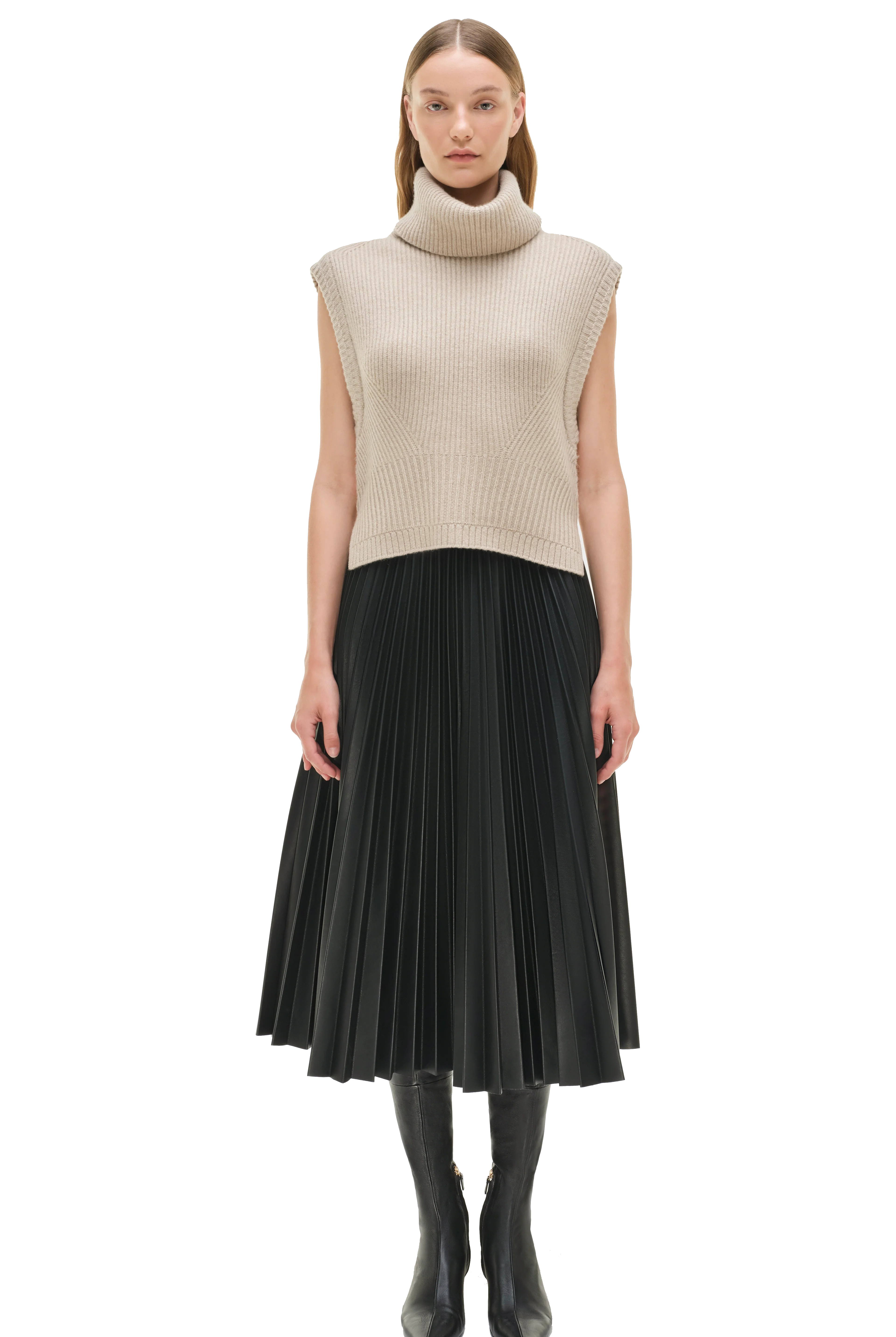 KEZIA MIDI SKIRT - sassanova