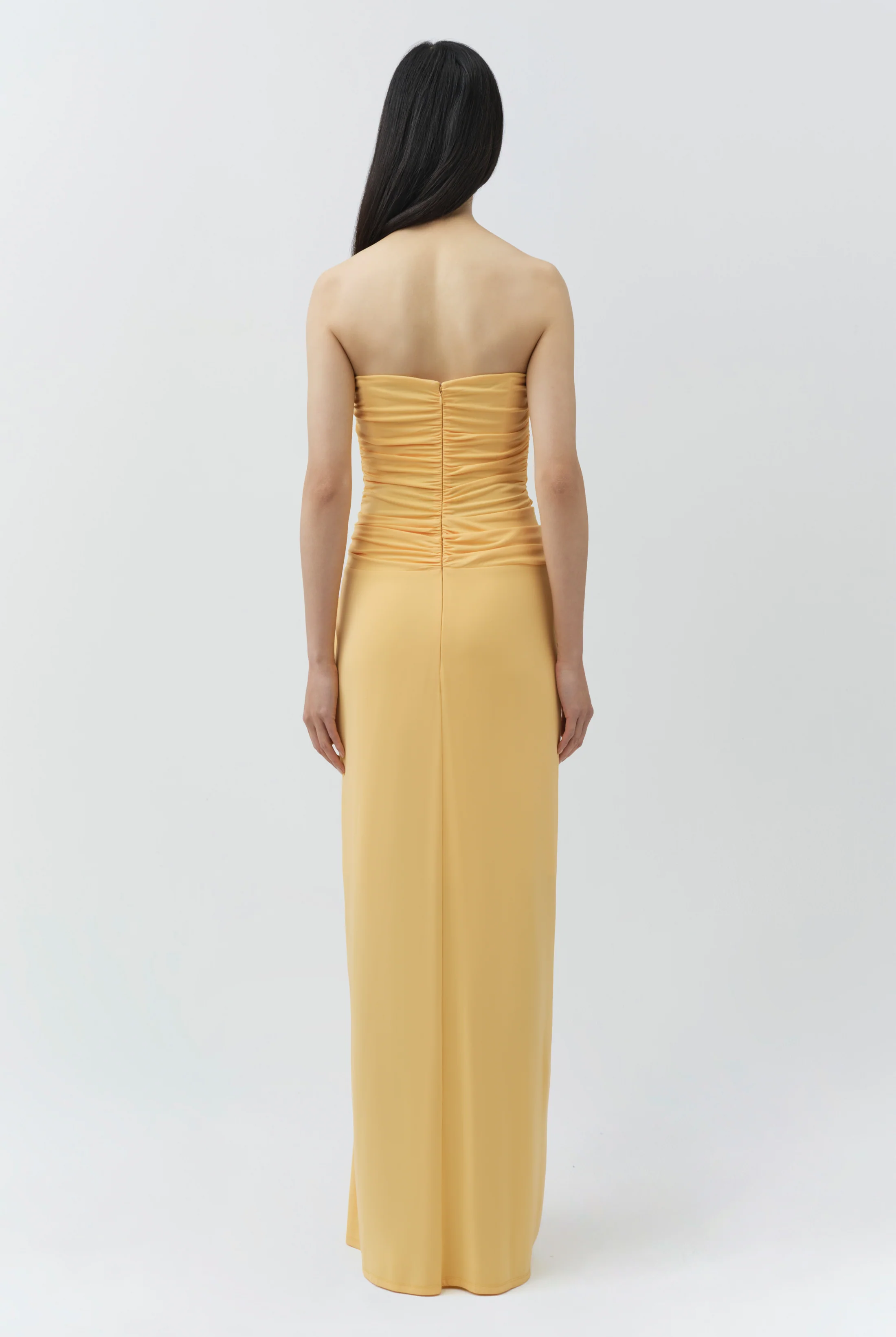 EMMA STRAPLESS BUSTIER GOWN - Dresses - Sassanova