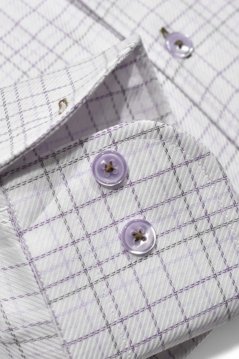 PLAID DRESS SHIRT - Long Sleeved Shirts - Novaman