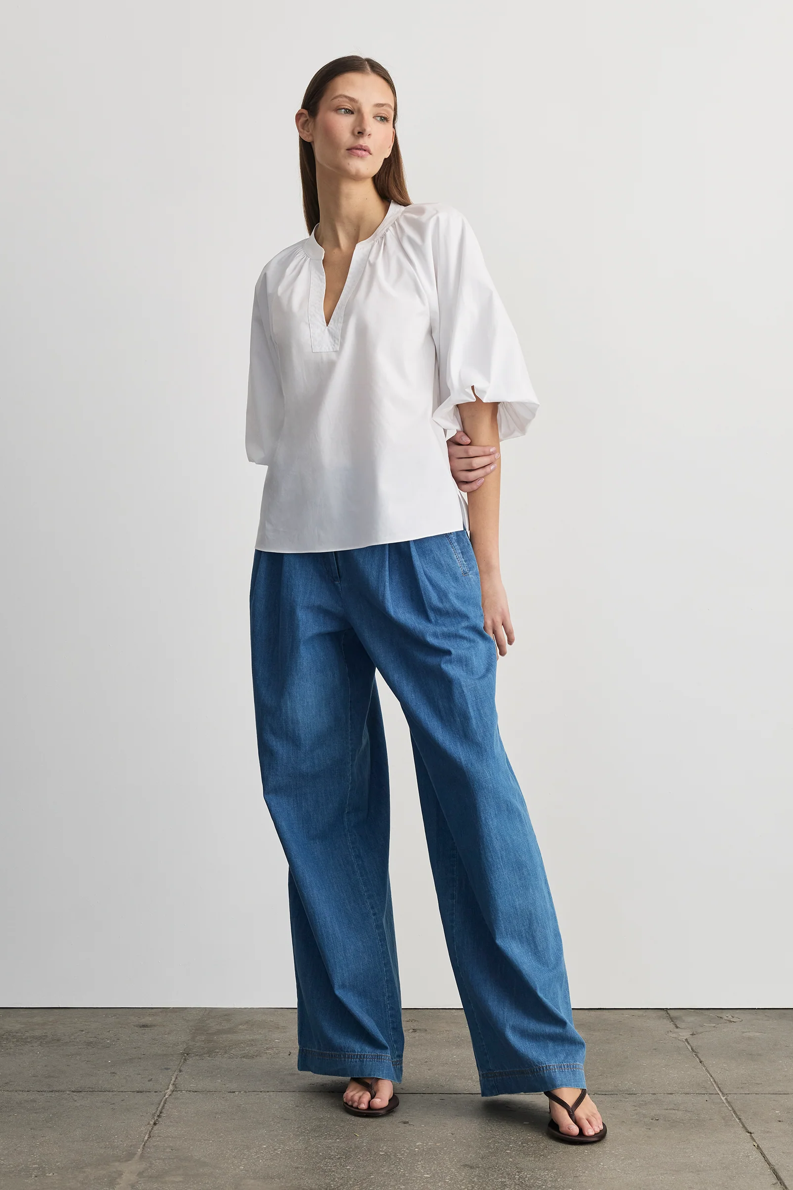 MARINE TOP - Blouses - Sassanova