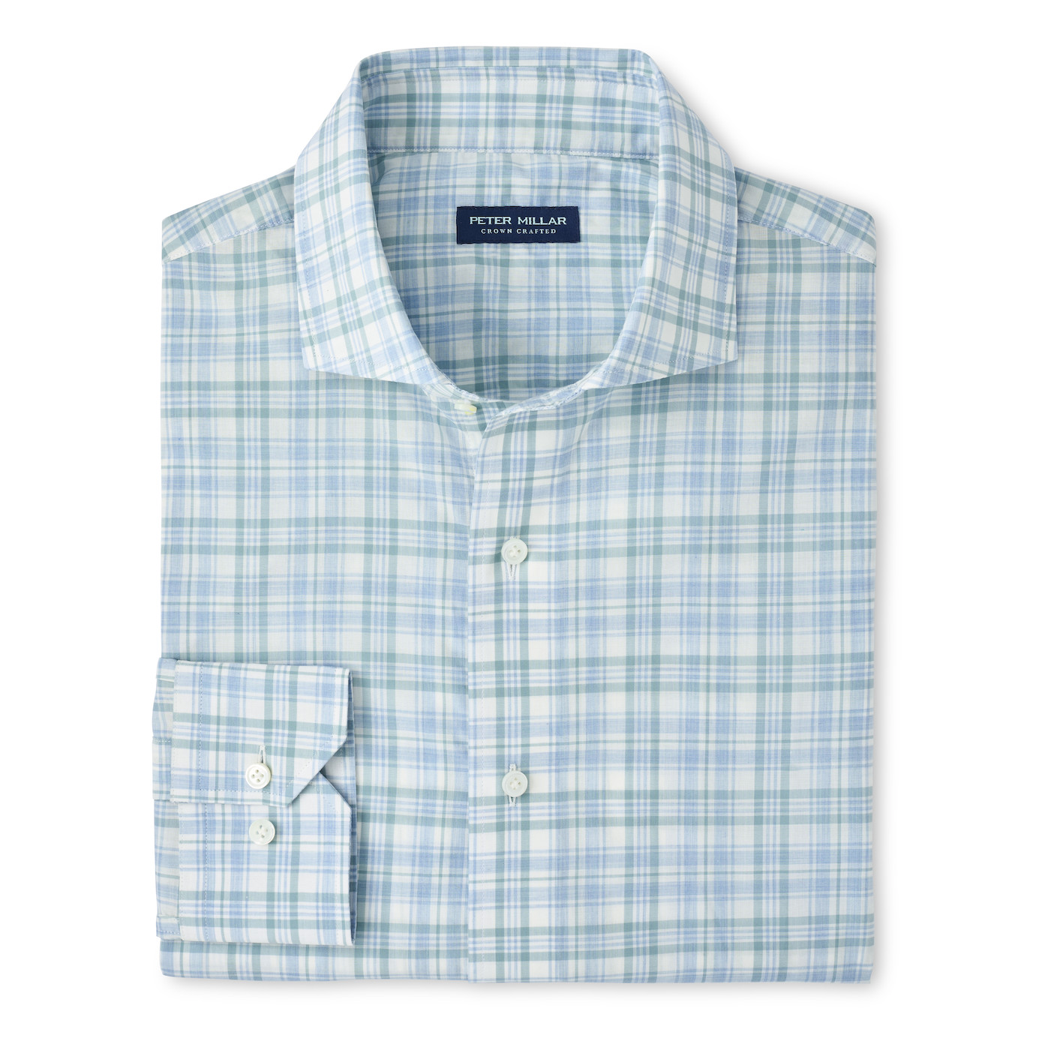 TROPEA POPLIN SPORT SHIRT - Short Sleeved Woven Shirts - Novaman