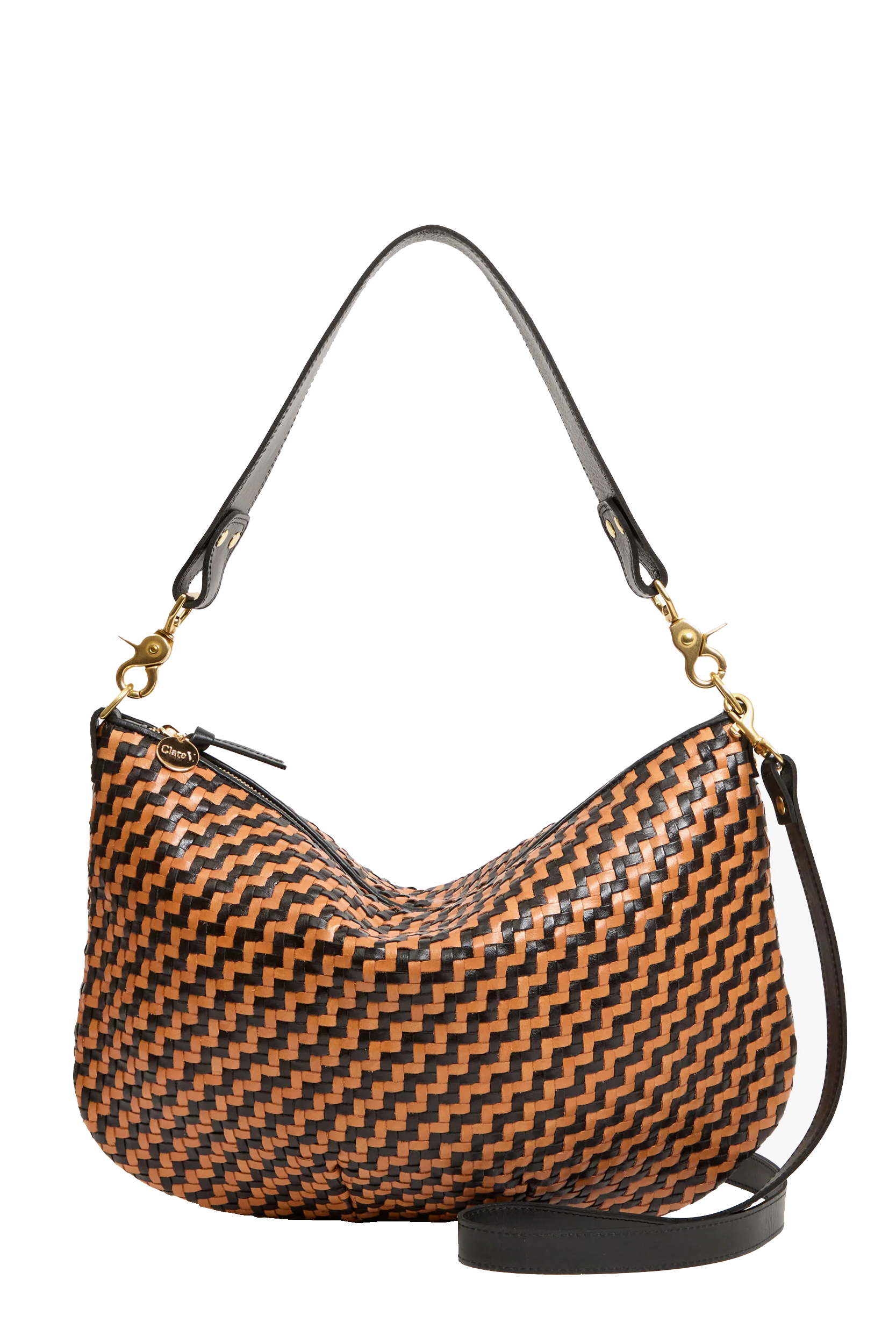 MOYEN WOVEN ZIG ZAG - Handbags - Sassanova