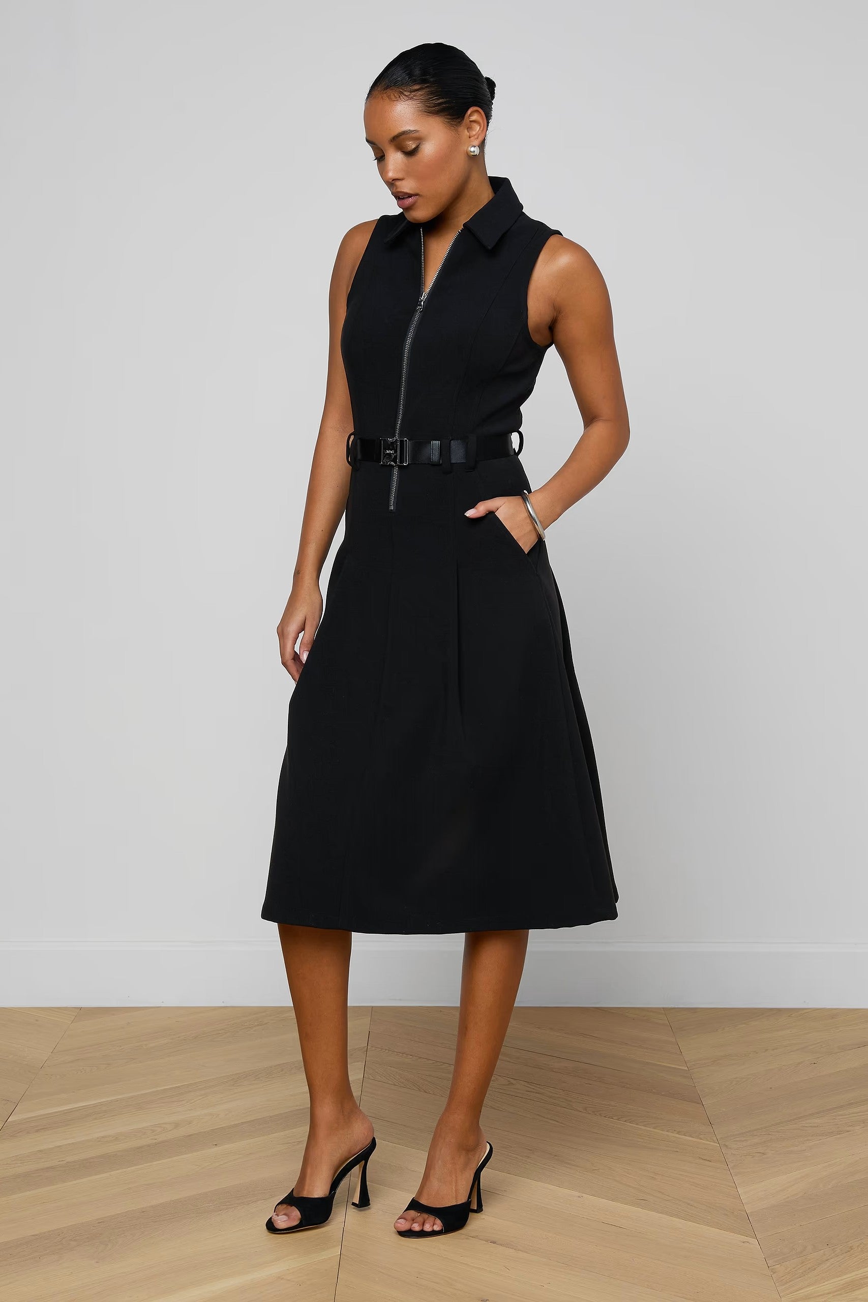 KYLO BELTED SHIRT DRESS - Dresses - Sassanova