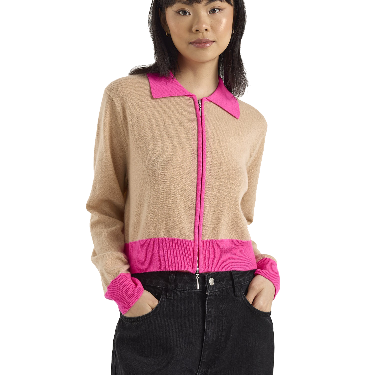 KATY COLOUR POP JACKET - Sweaters - Sassanova