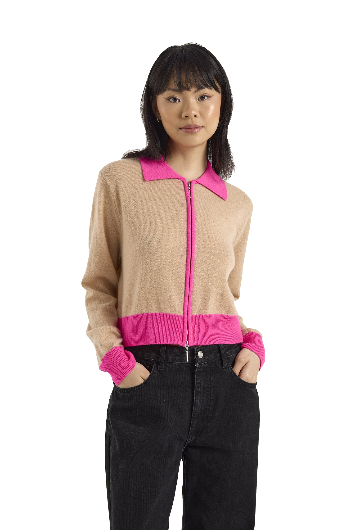 KATY COLOUR POP JACKET - Sweaters - Sassanova