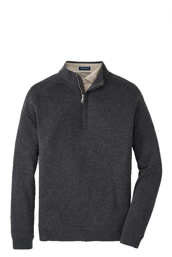 GRANT BIRDSEYE 1/4 ZIP - Sweaters - Novaman