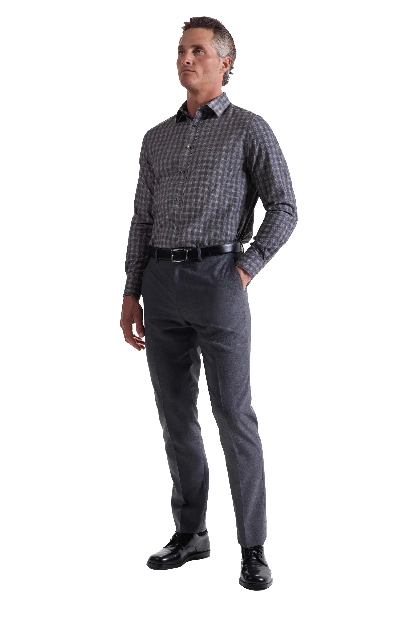 L/S JULIAN WOVEN SPORT SHIRT - novaman