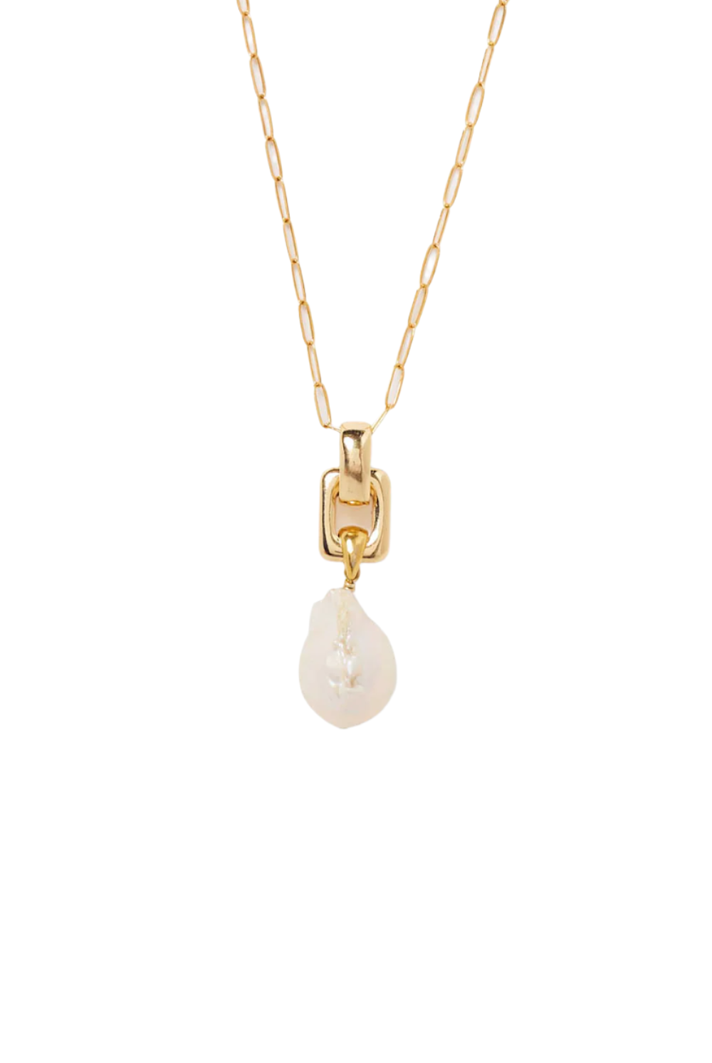 BAROQUE PEARL DROP NECKLACE (NGZ-15243)
sassanova
