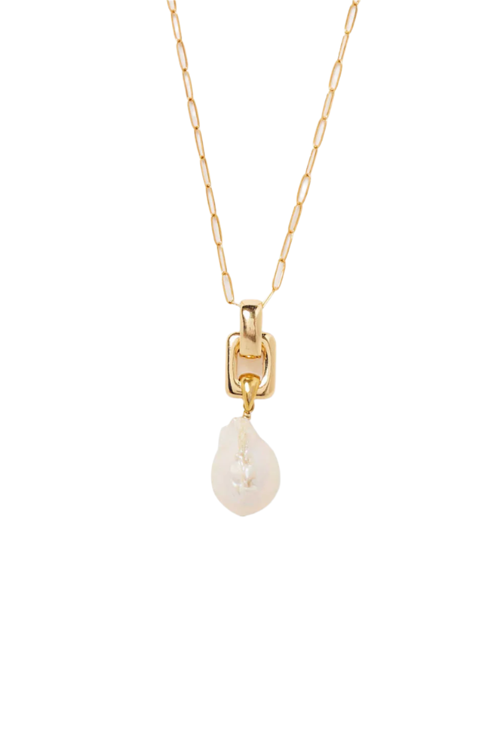 BAROQUE PEARL DROP NECKLACE (NGZ-15243)
sassanova