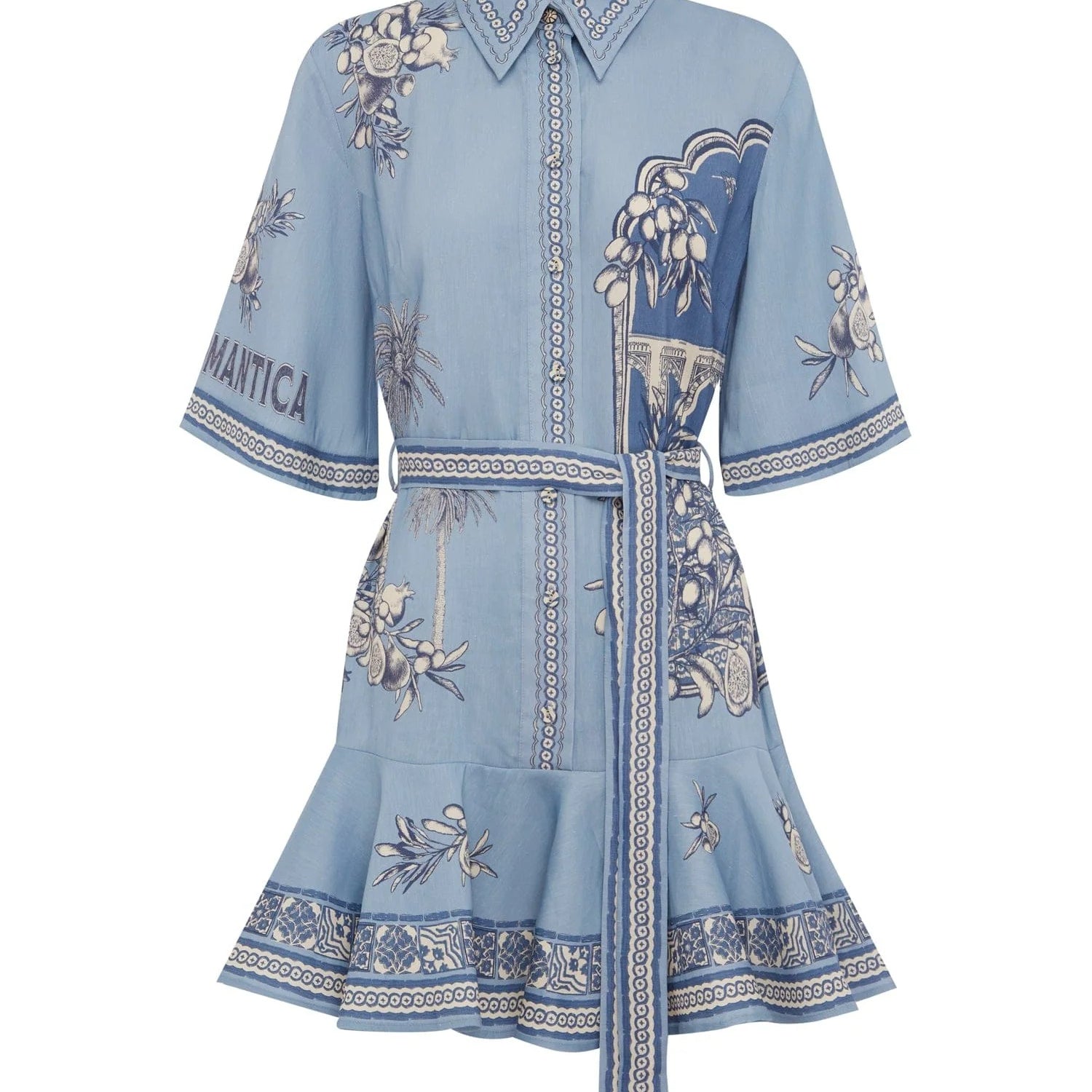 VILLA ROMANTICA MINI DRESS - sassanova