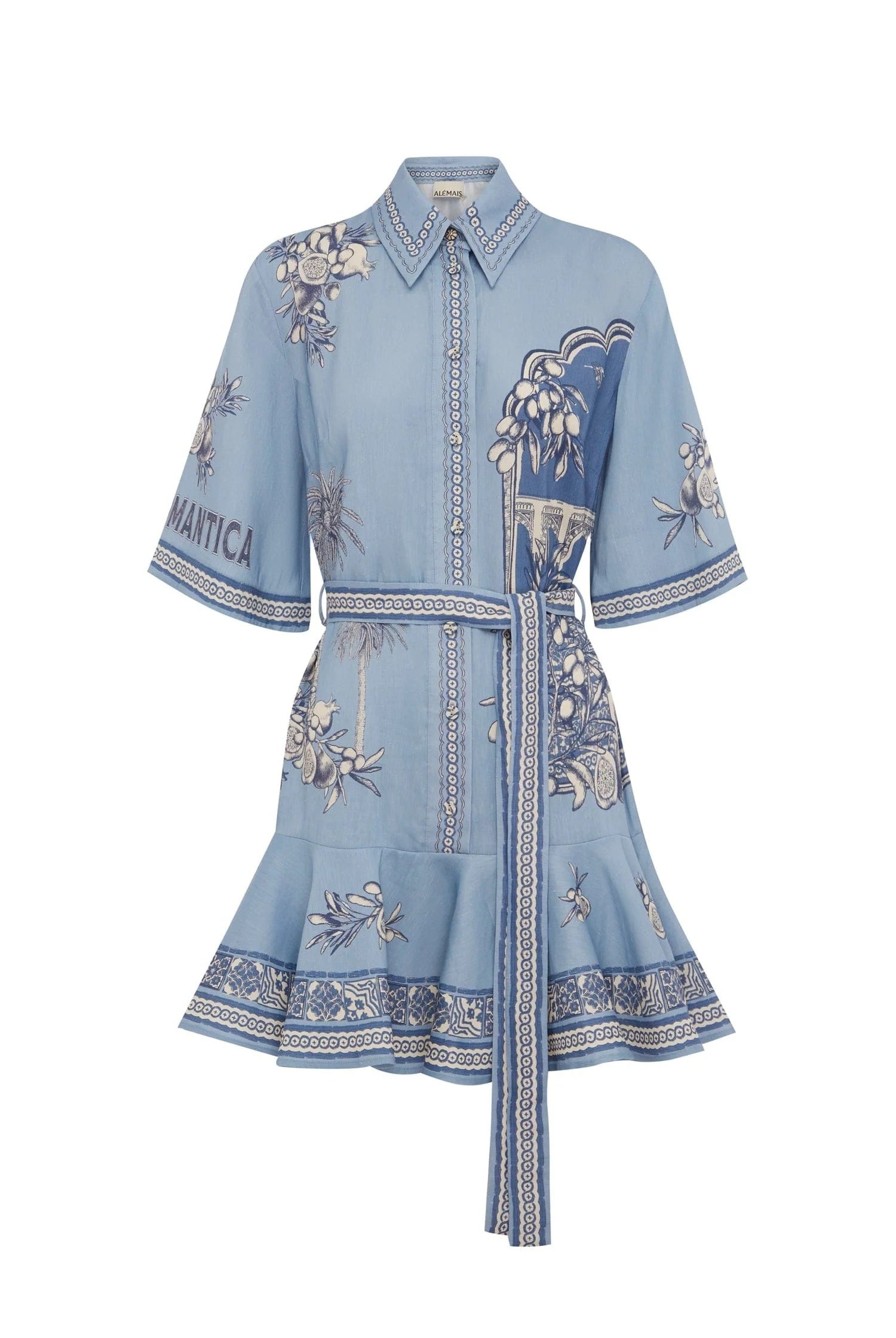 VILLA ROMANTICA MINI DRESS - sassanova