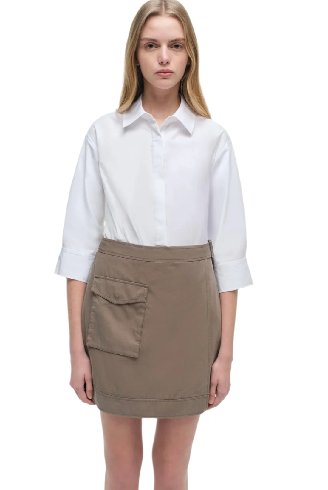 FRASER MINI SHIRT DRESS - Dresses - Sassanova