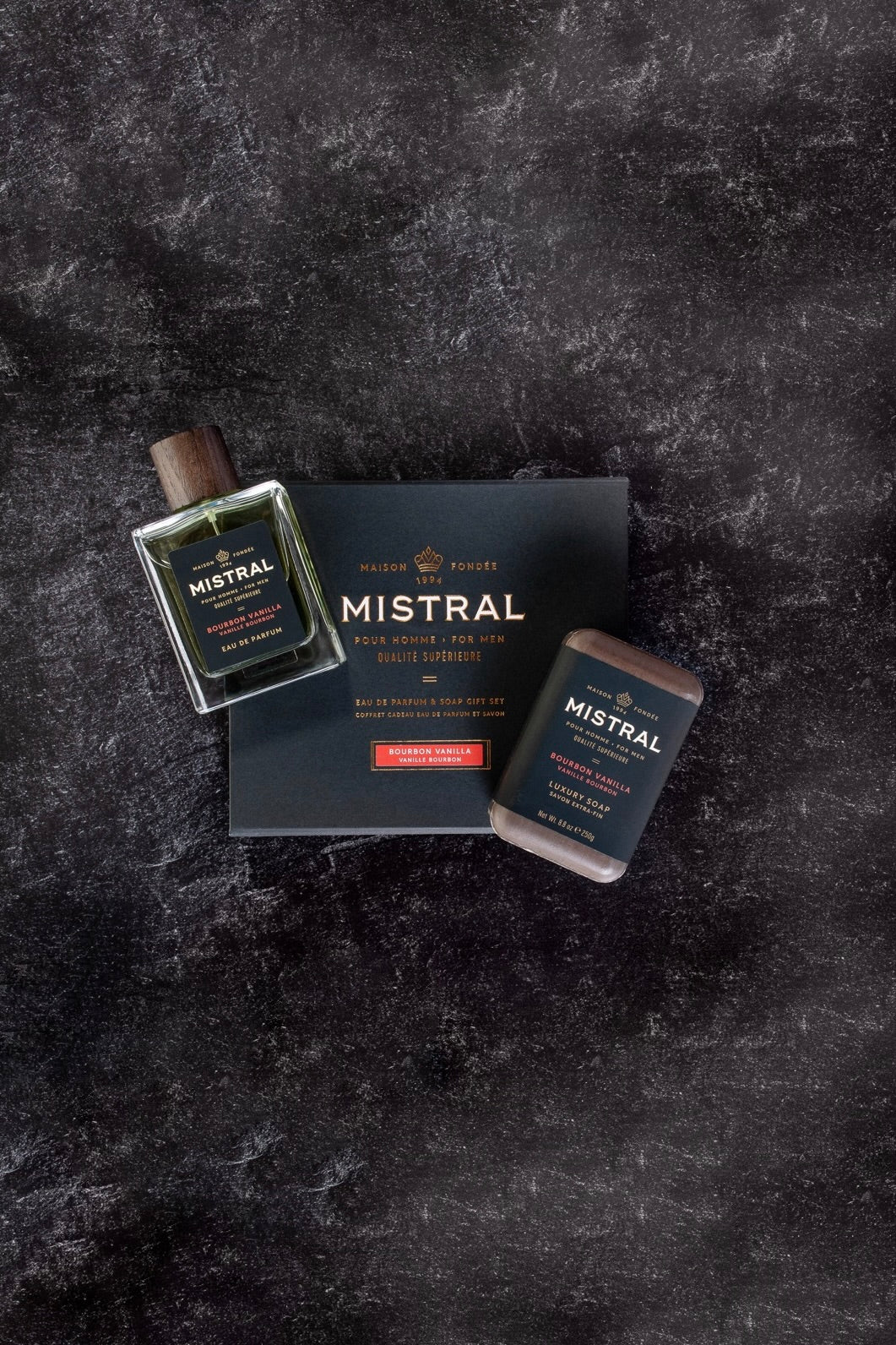 MEN’S PARFUM & SOAP GIFT SET BOURBON VANILLA
novaman