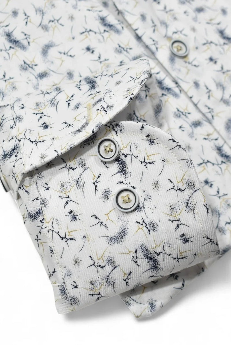ABSTRACT DRESS SHIRT - Long Sleeved Shirts - Novaman