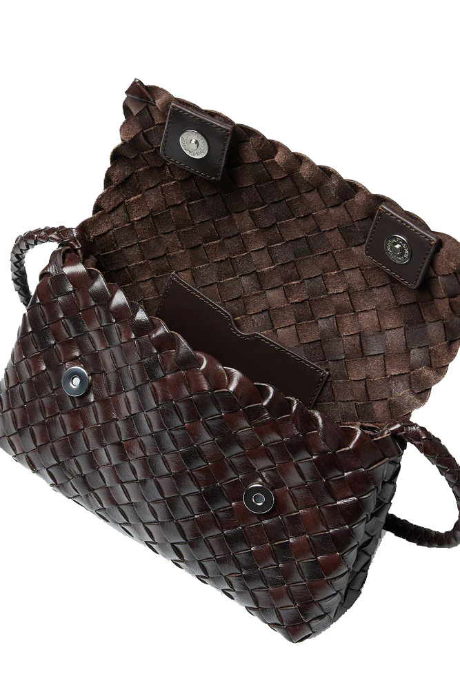 VINNIE MINI WOVEN CROSSBODY - Sassanova