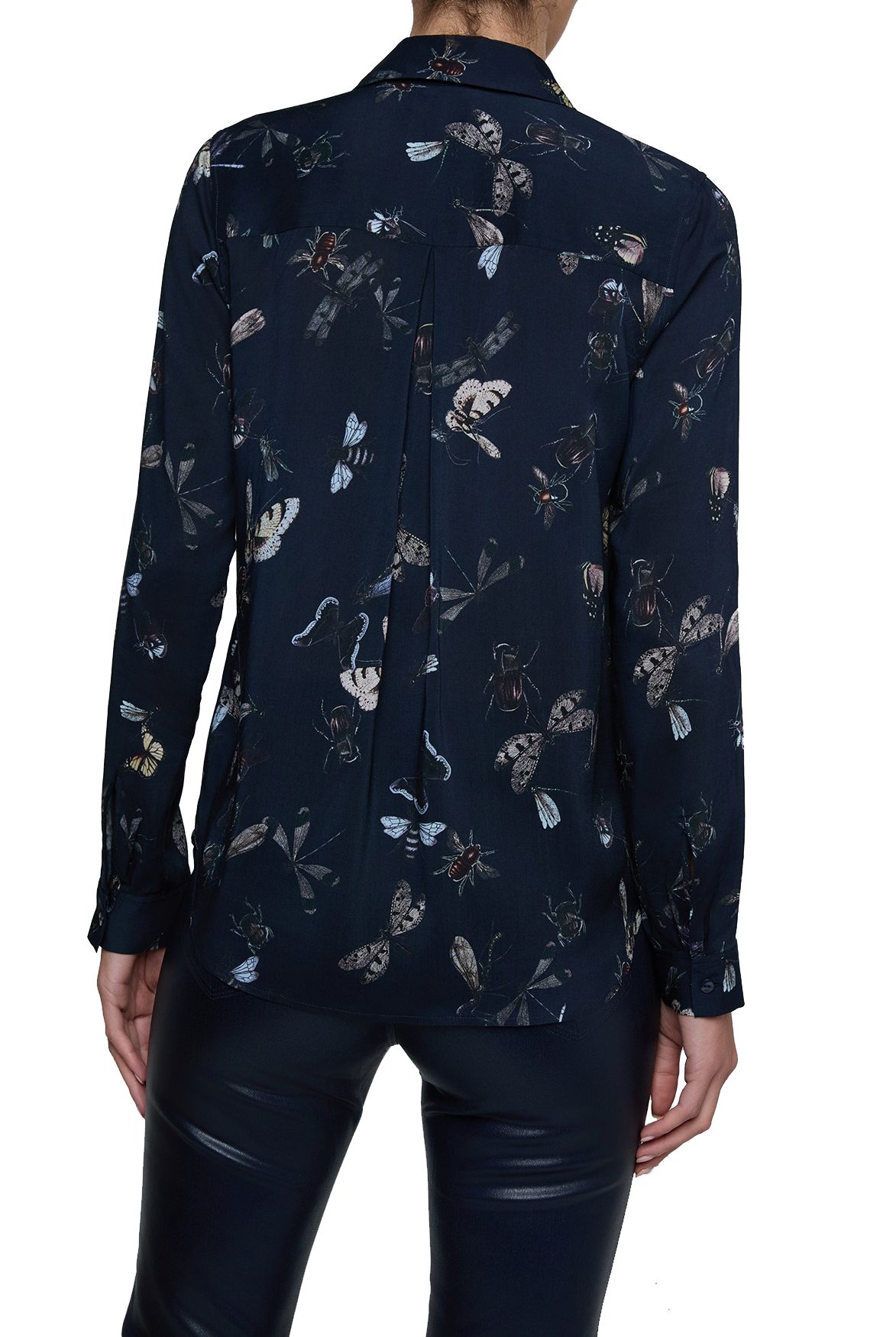 HOLLY L/S BLOUSE (40223BDD) - sassanova