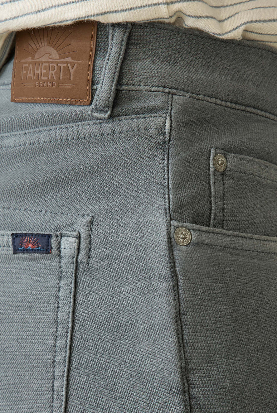 STRETCH TERRY 5 POCKET PANT - Pants - Novaman