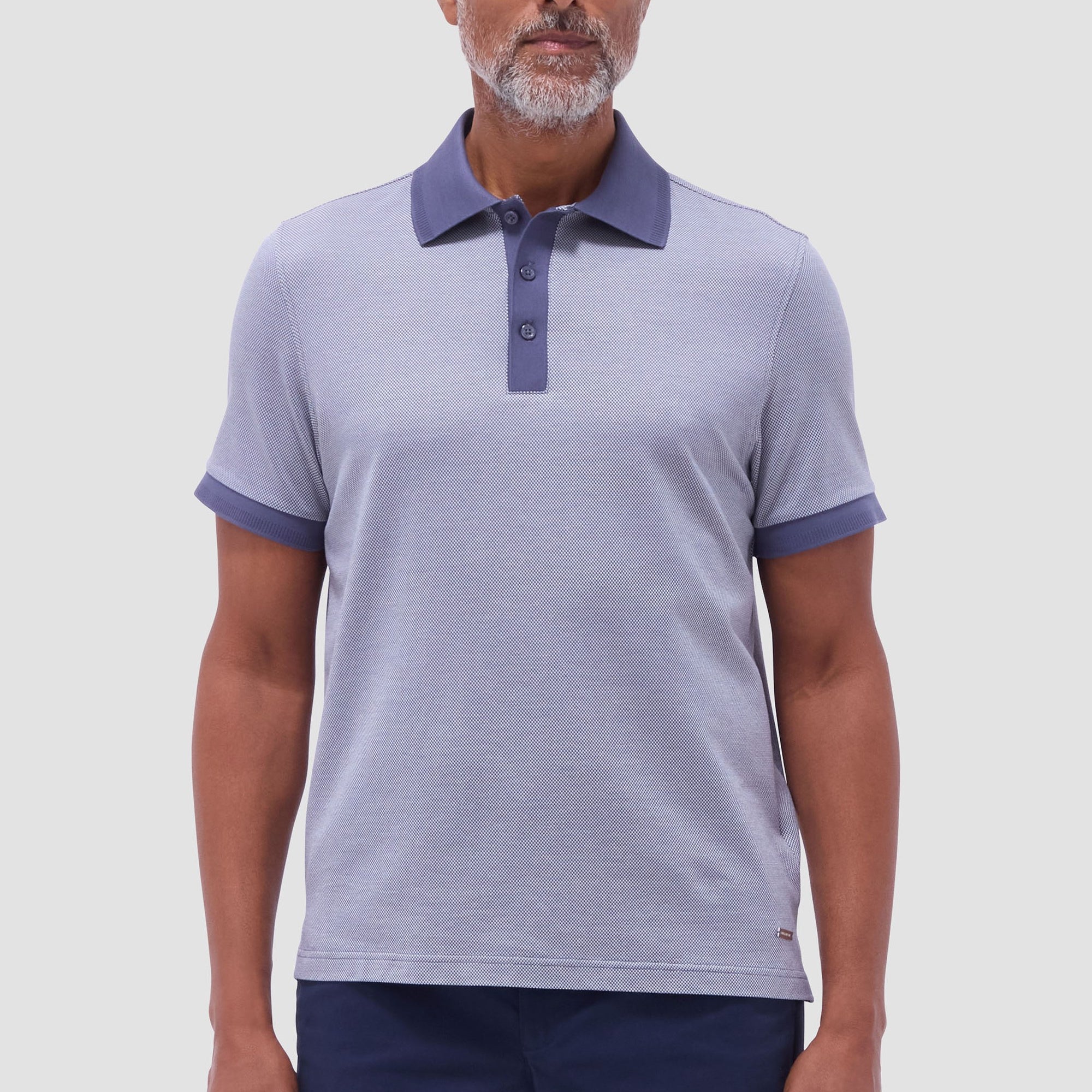 S/S THREE BUTTON POLO