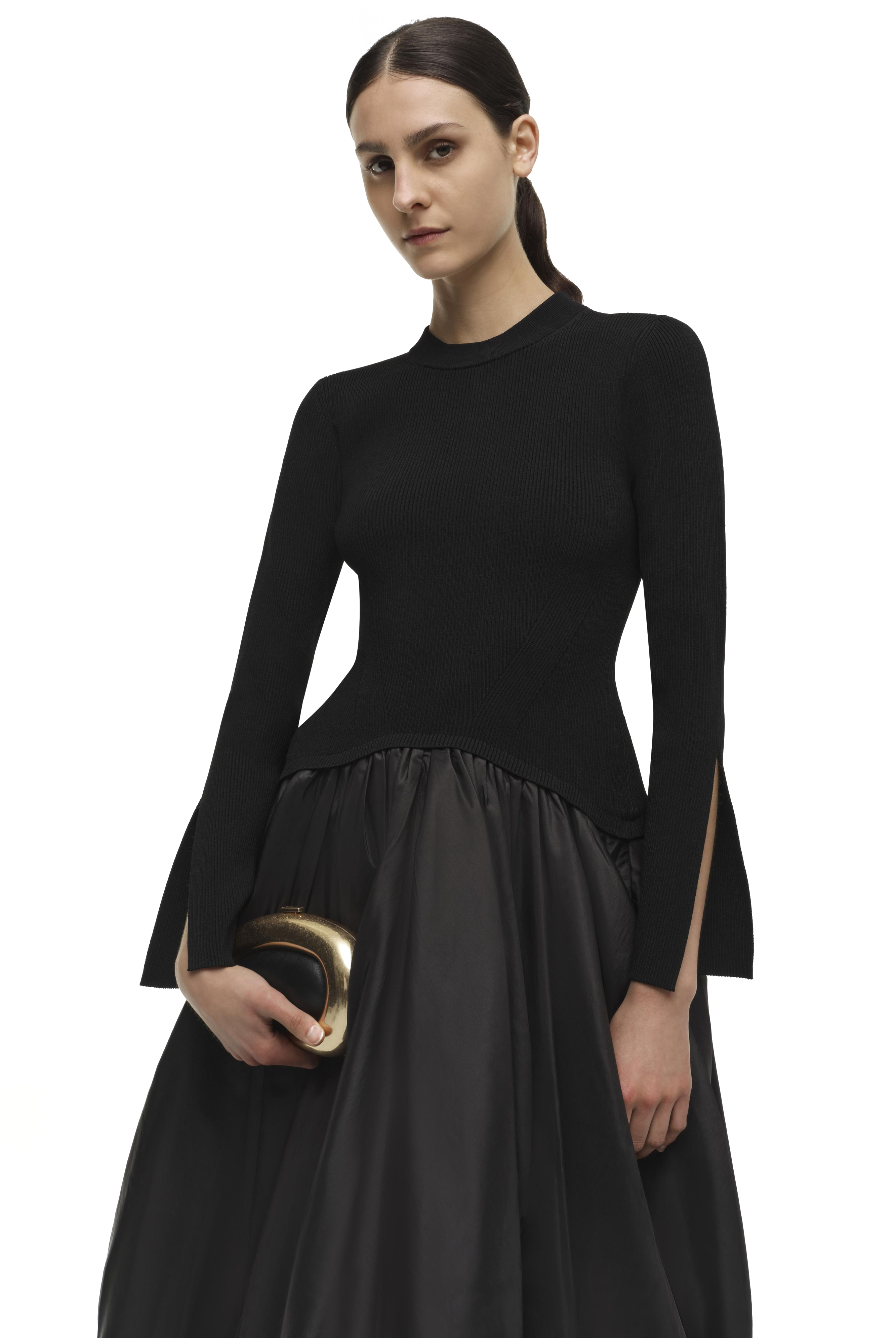 KENLIE L/S MOCK NECK MIDI DRESS
sassanova