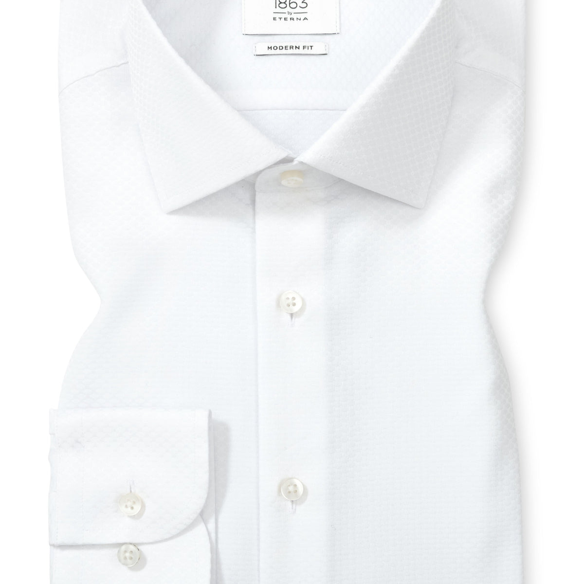 PREMIUM STRUCTURED KENT COLLAR DRESS SHIRT main image 1