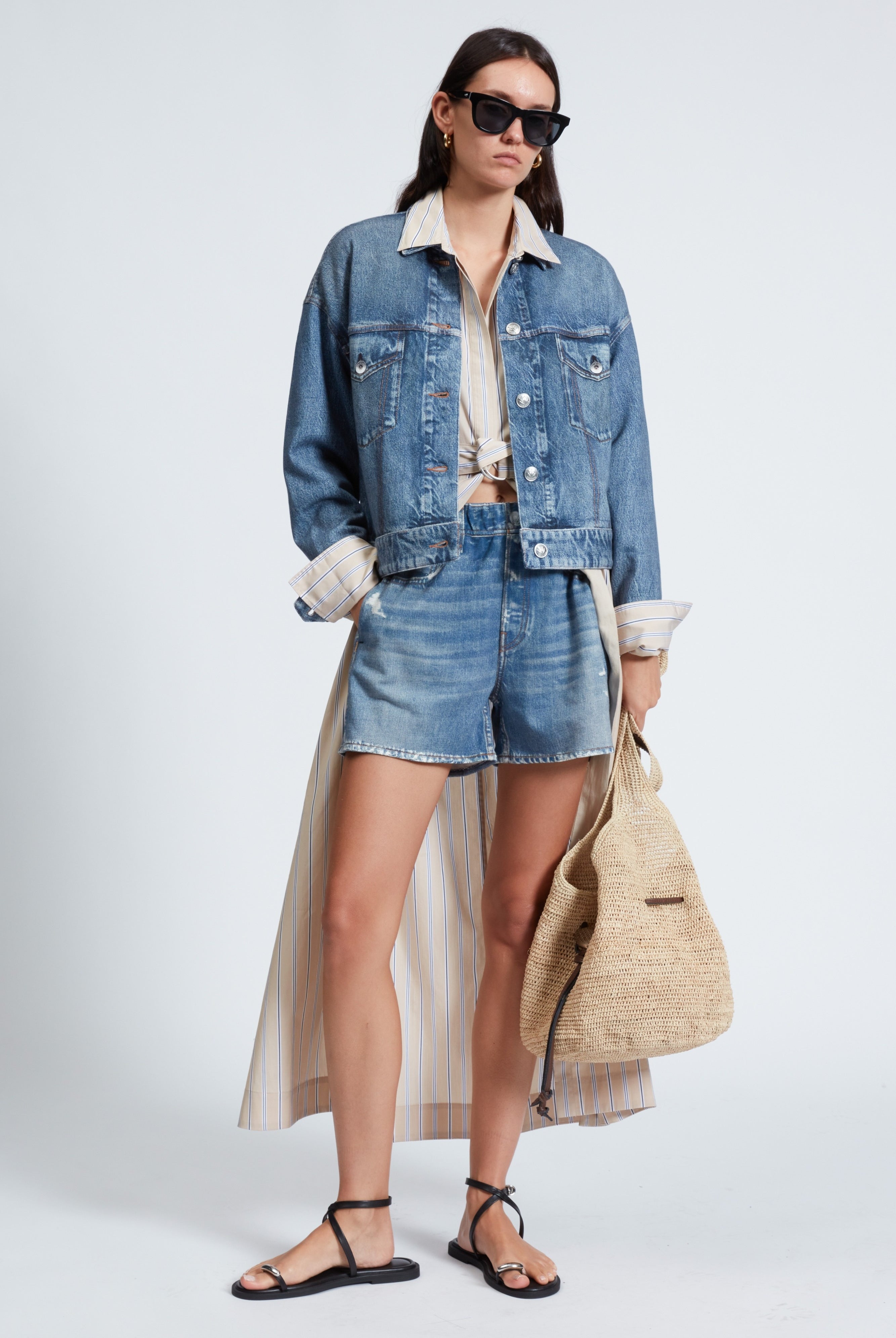 MIRAMAR TRUCKER JACKET - Jackets - Sassanova