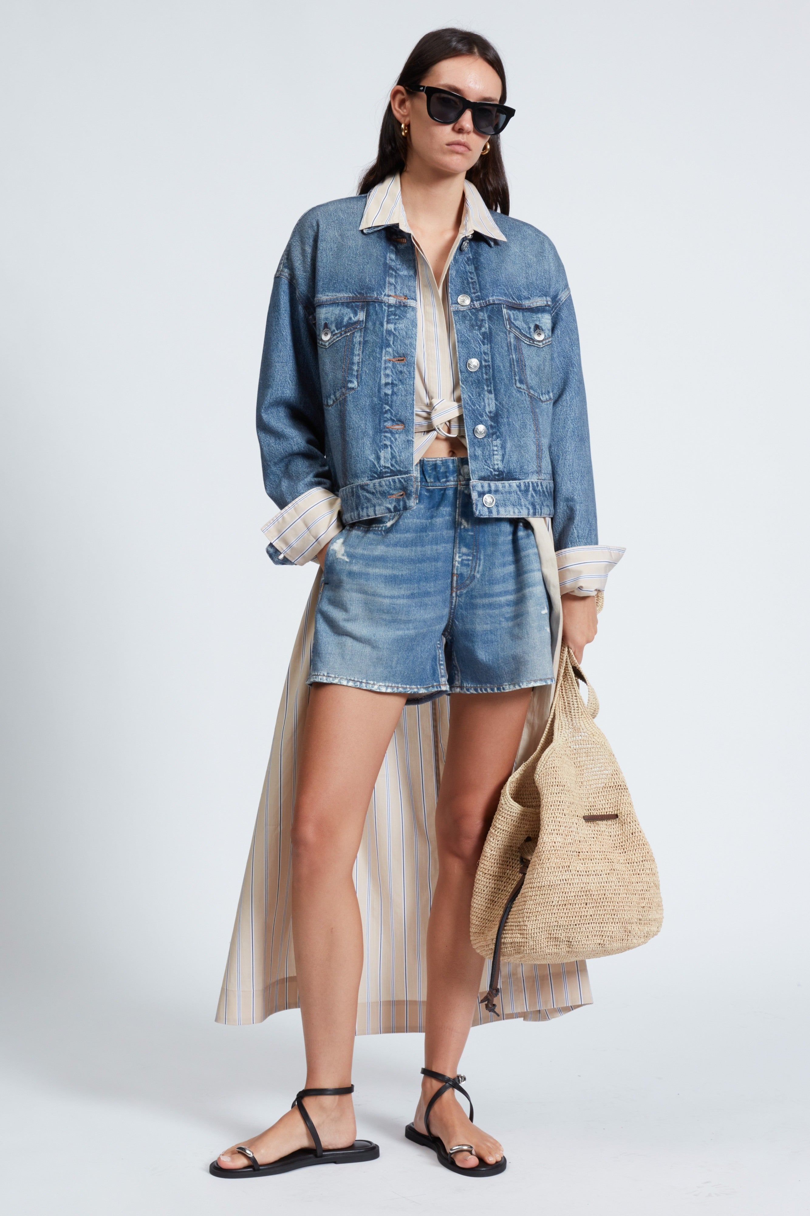 MIRAMAR TRUCKER JACKET - Jackets - Sassanova