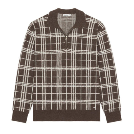 KLAUS LONG SLEEVE ZIP POLO - Sweaters - Novaman