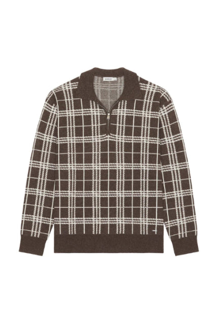 KLAUS LONG SLEEVE ZIP POLO - Sweaters - Novaman