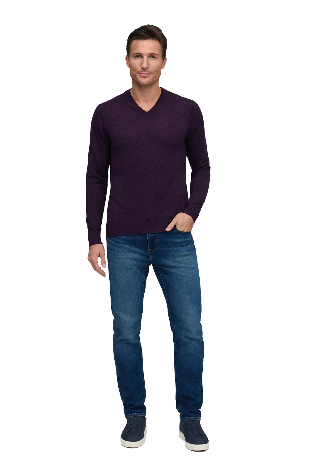 CLASSIC V-NECK - Sweaters - Novaman