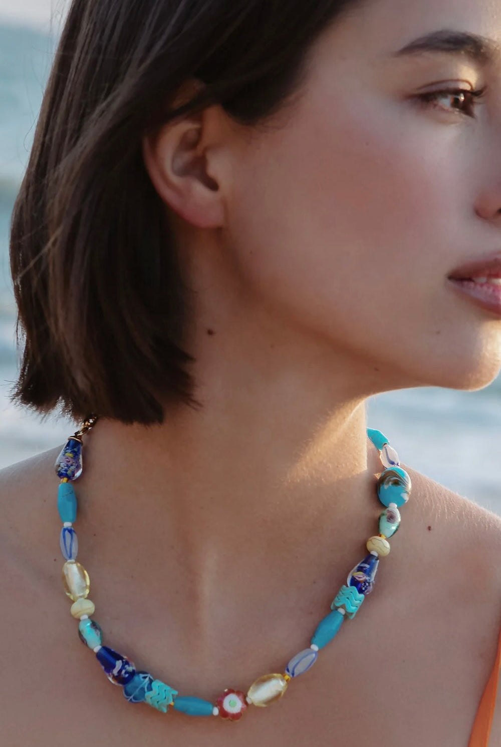 LINDY NECKLACE- BLUES
sassanova