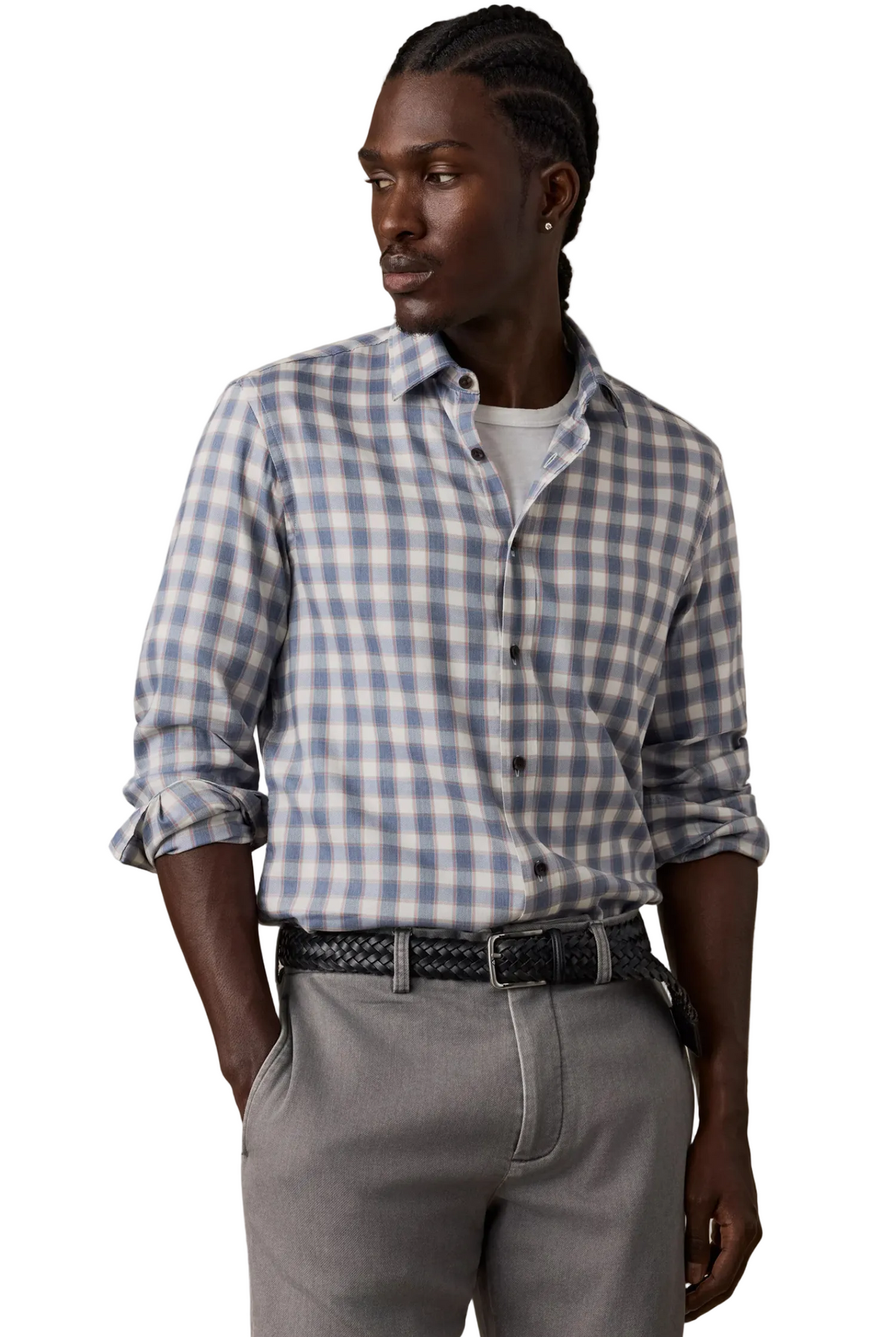 TWILL LS MOVEMENT SPORT SHIRT Sassanova / Novaman