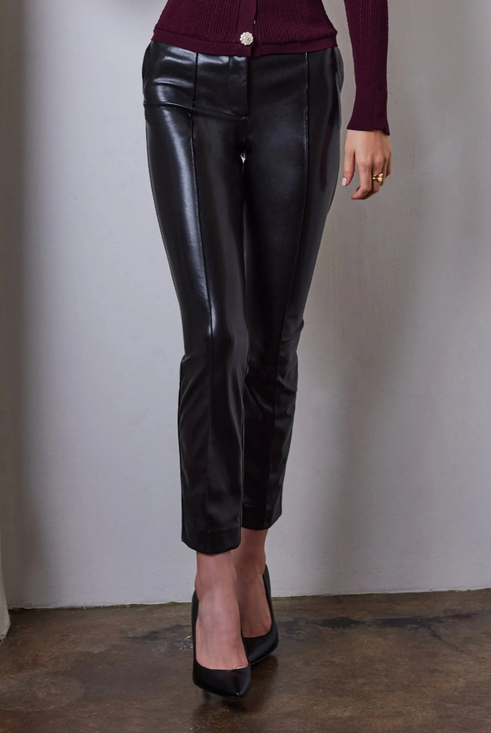 TULA VEGAN LEATHER PANTS-sassanova