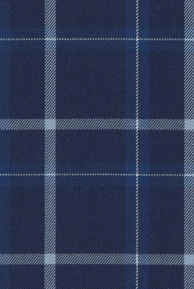 COMPACT TWILL PLAID SPORT SHIRT