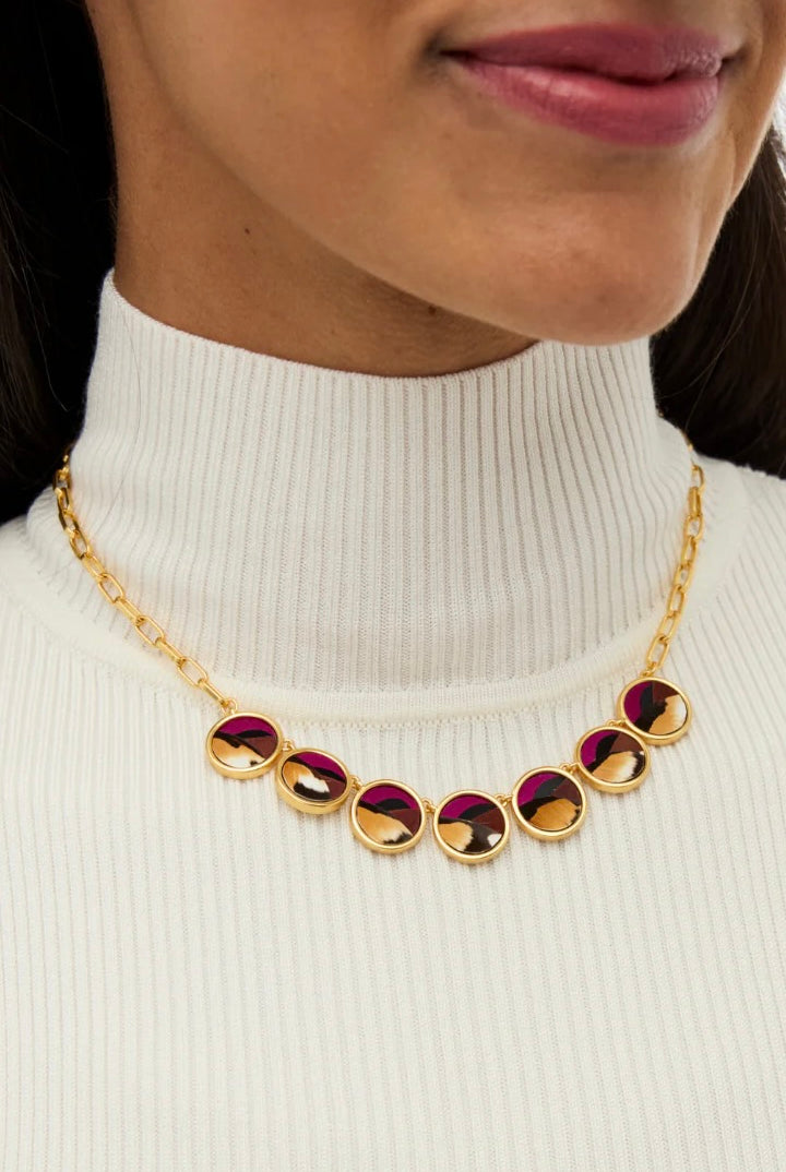 ELLA MULTI BEZEL NECKLACE
sassanova