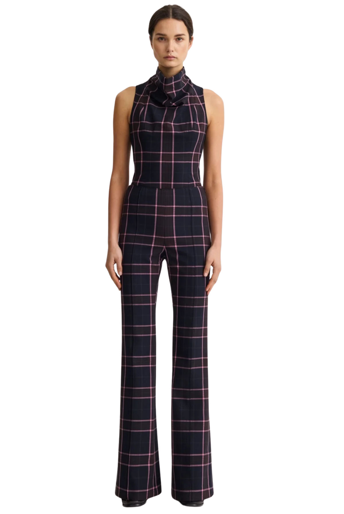 PINTUCK FLARE PANT Sassanova