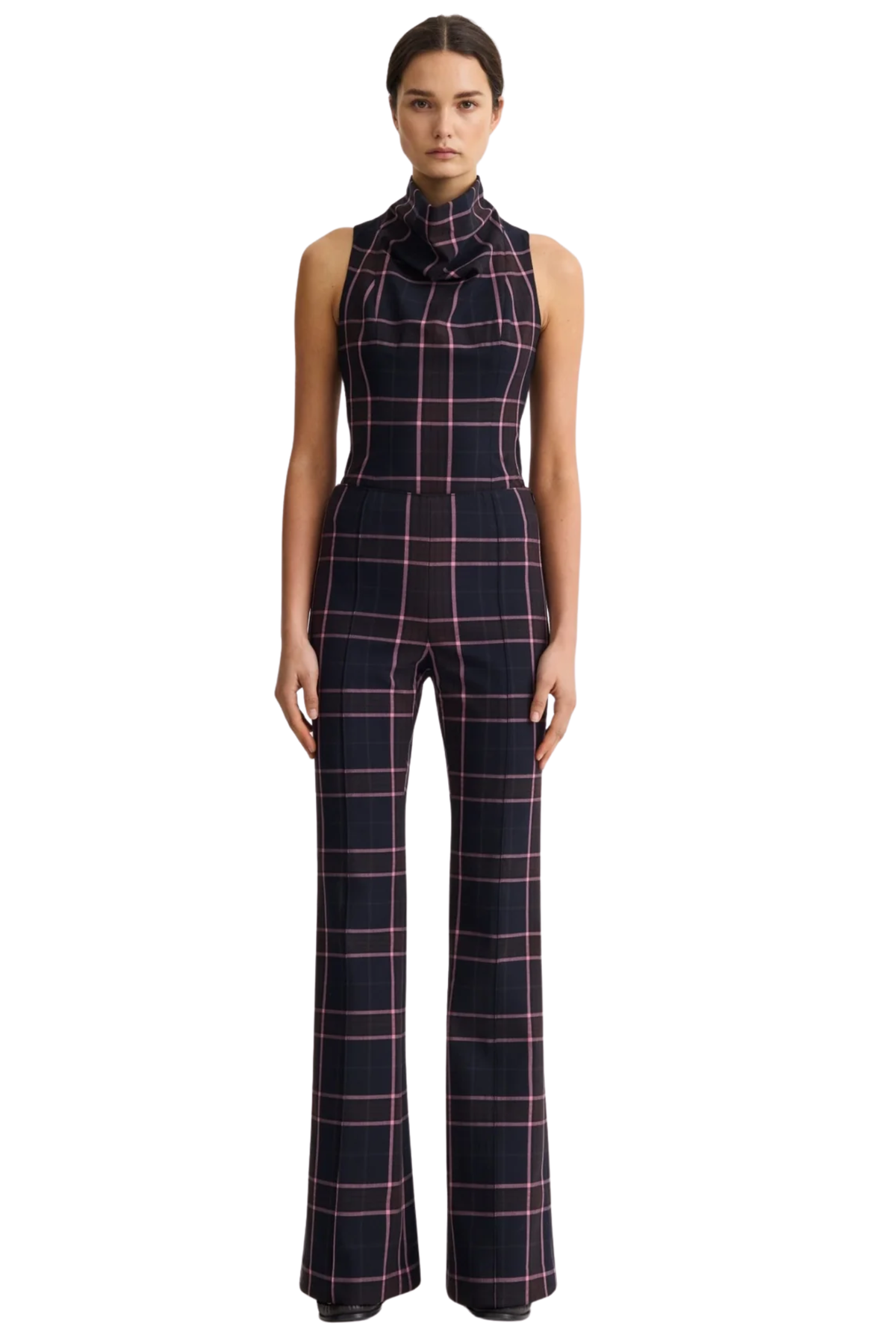 PINTUCK FLARE PANT Sassanova