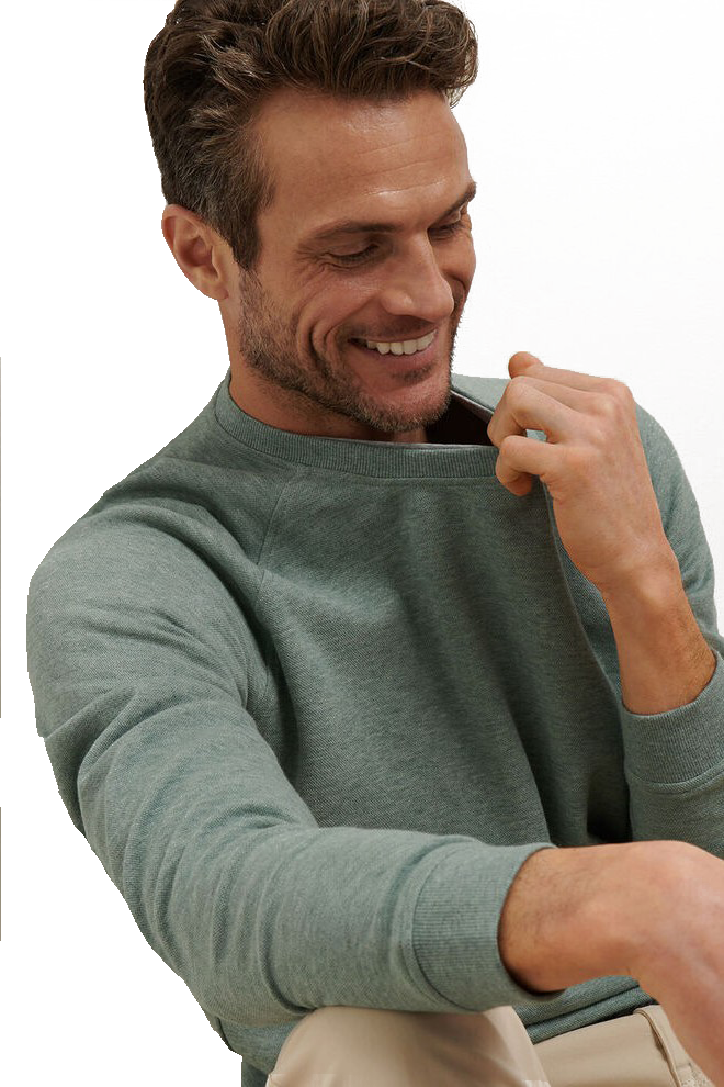 CROWN COMFORT KNIT CREW - sassanova