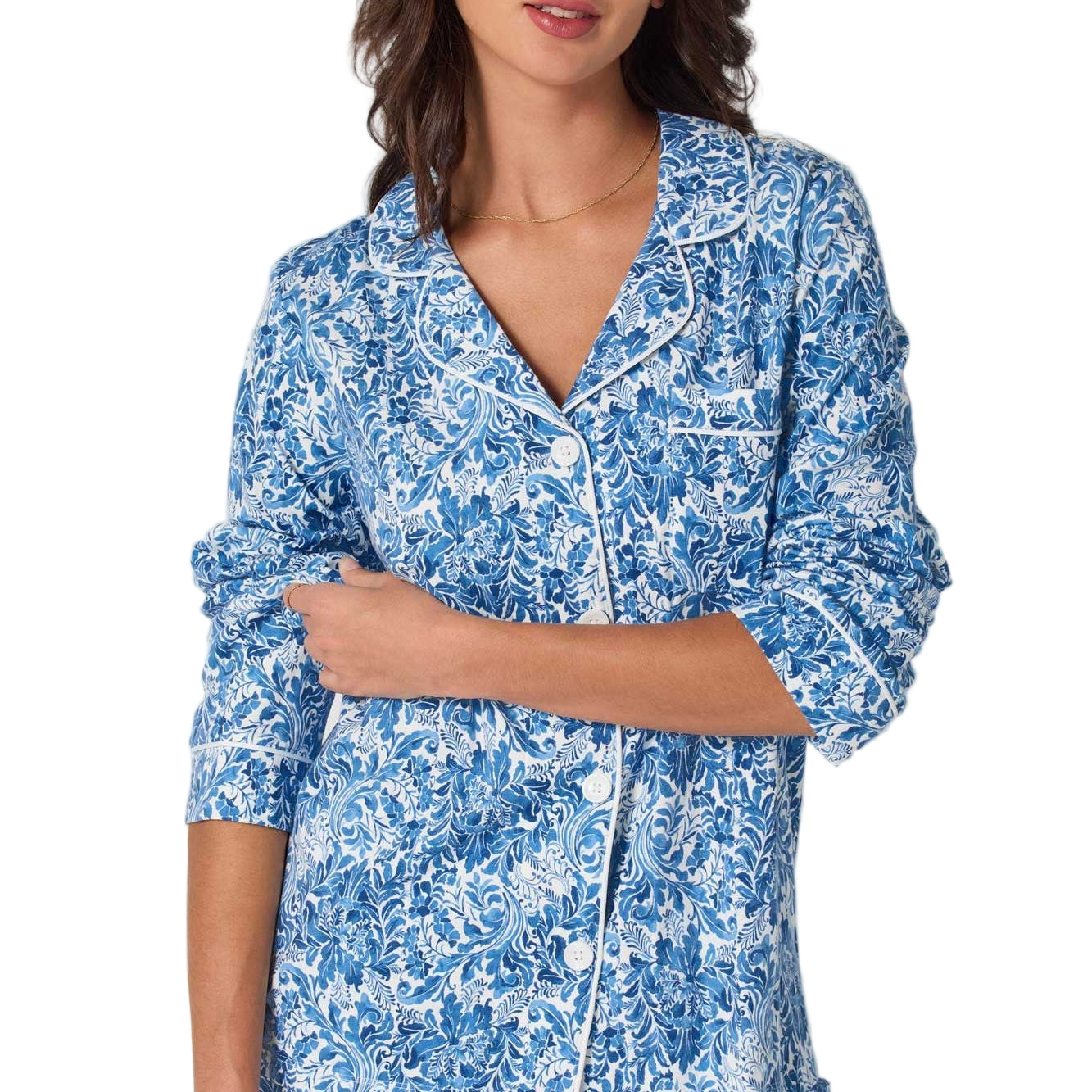 DREAMY DAMASK LS PAJAMA SET - Sassanova