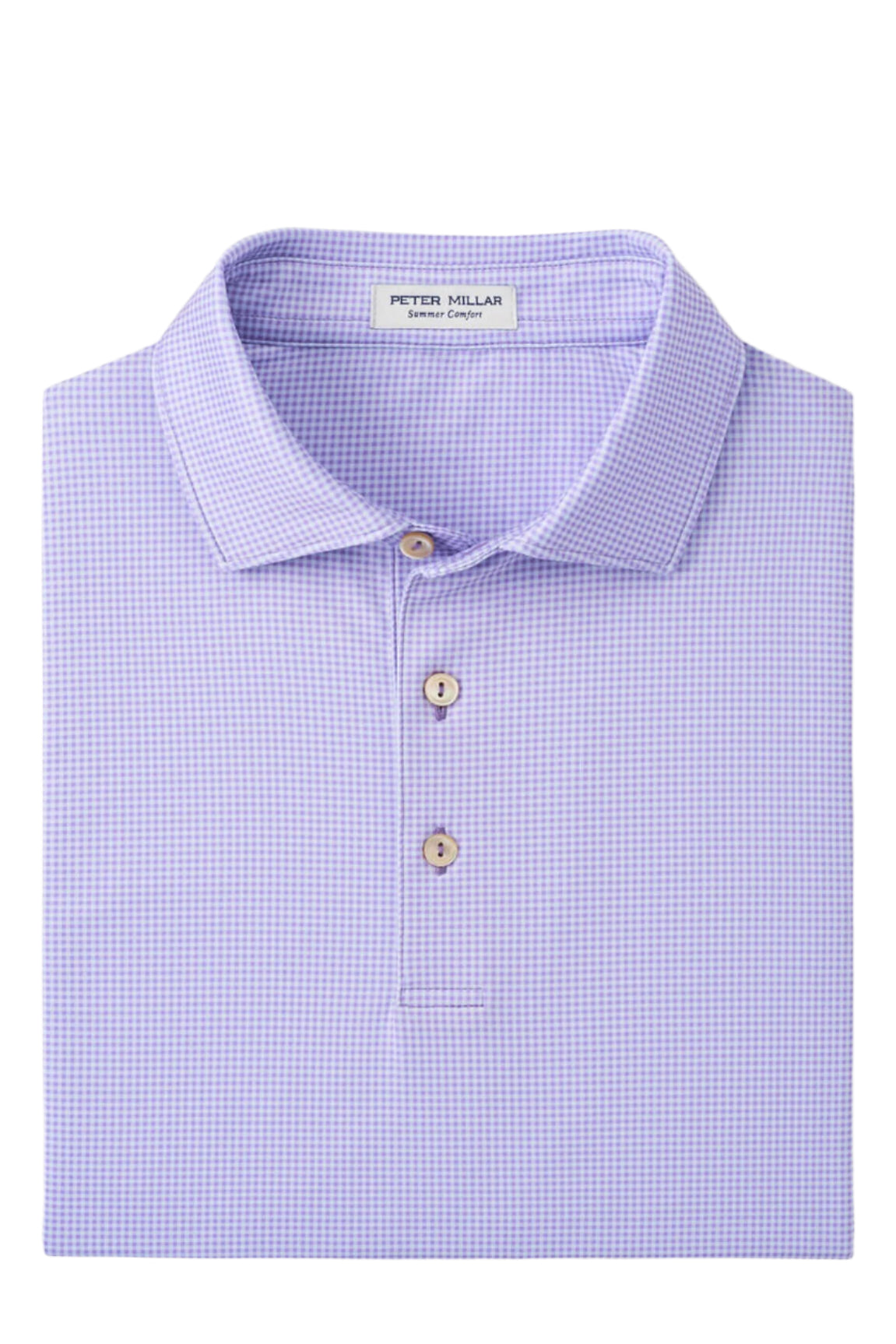 GINGHAM PERFORMANCE POLO
novaman
