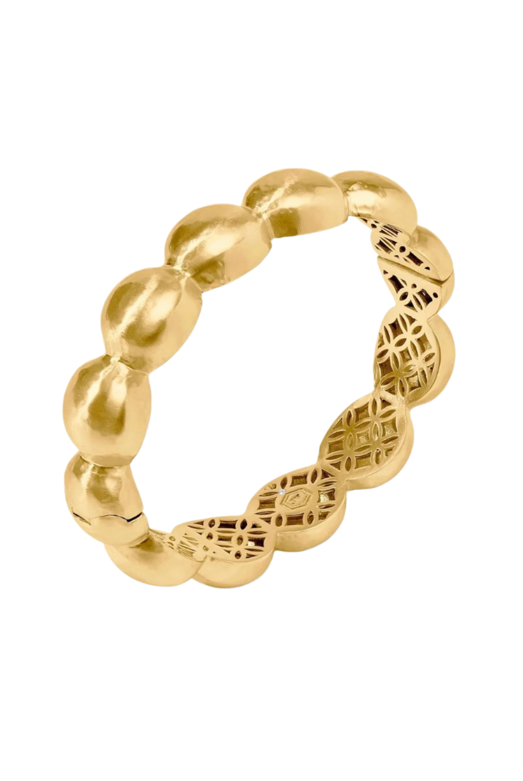 SOLARA NOVA HINGE BANGLE- GLD
sassanova
