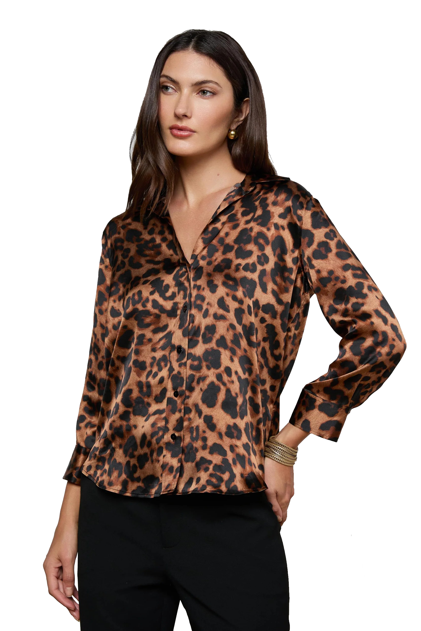 DANI 3/4 SLV BLOUSE (40126ANY) - Sassanova
