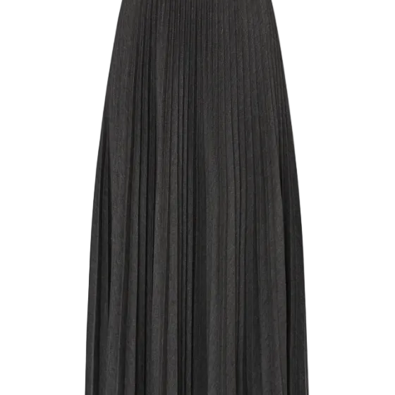 PLEATED MIDI SKIRT - Skirts - Sassanova