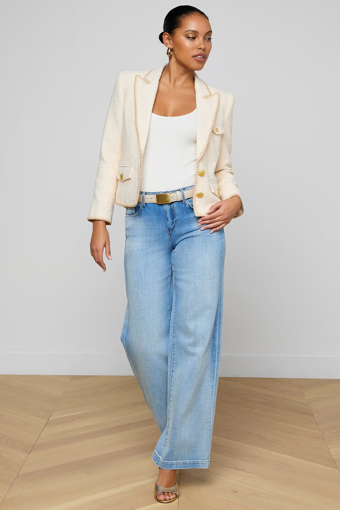 WYLLA SHIRT STRUCTURED BLAZER - Jackets - Sassanova
