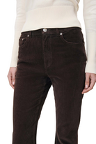 BRIDGET BOOT HIGH RISE CORDUROY 33 - SASSANOVA
