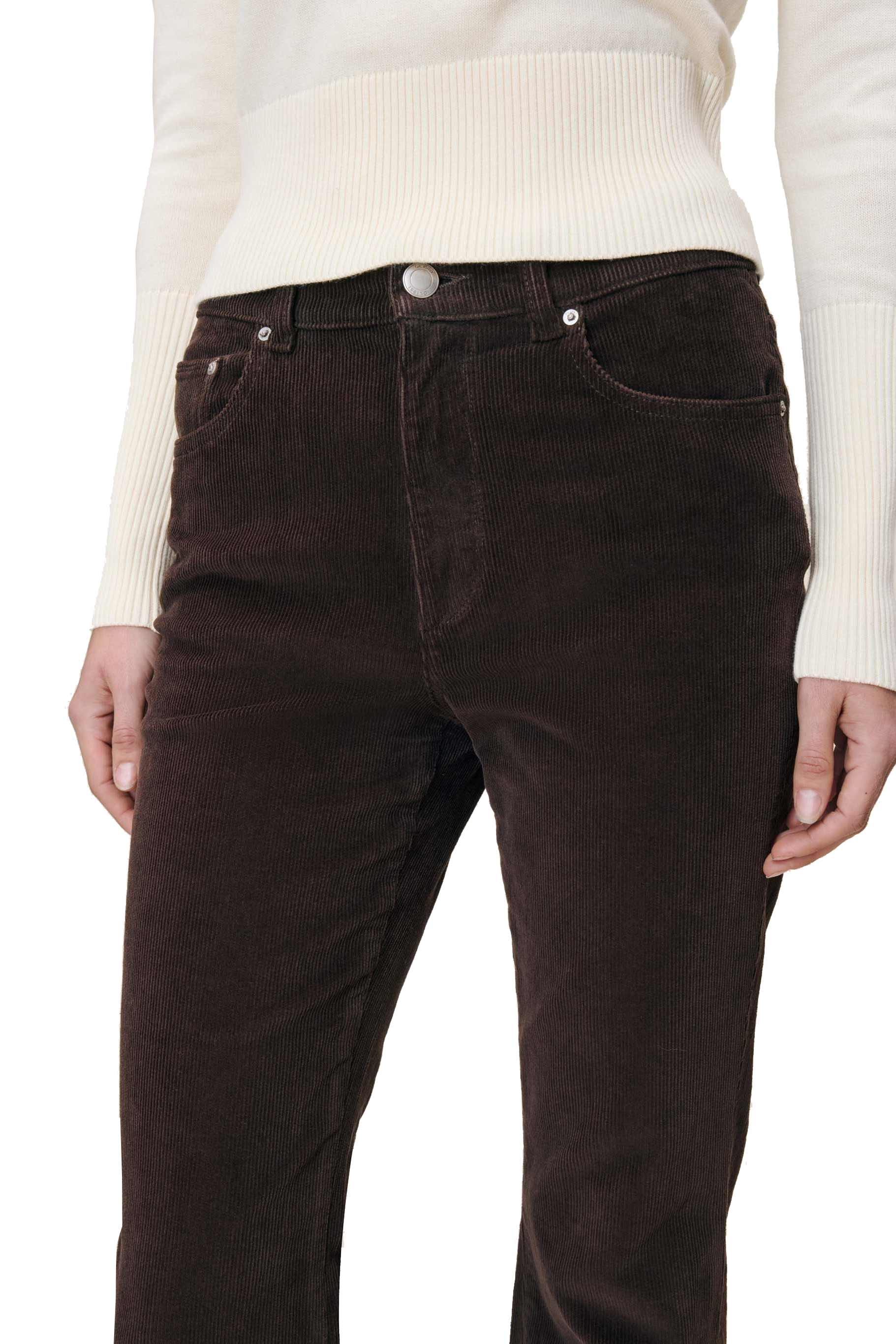 BRIDGET BOOT HIGH RISE CORDUROY 33 - SASSANOVA