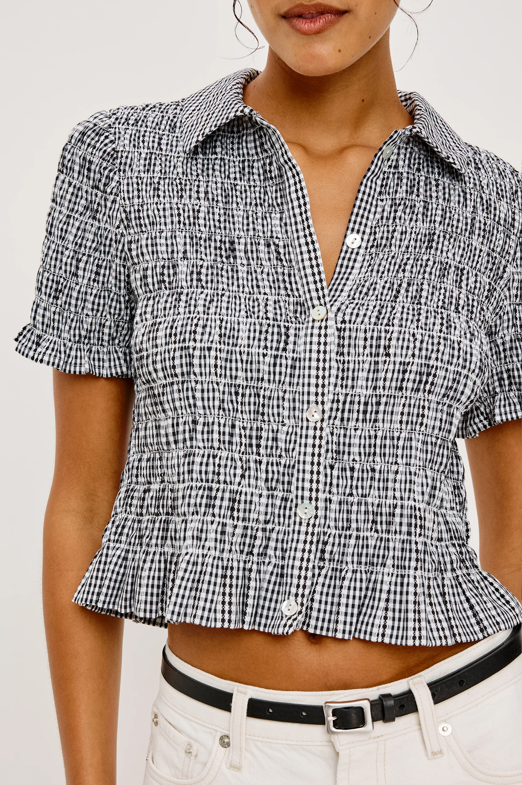 ALTON TOP - Blouses - Sassanova